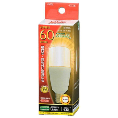 Ohm Electric LED Bulb T Shape E17 Equivalent to 60W