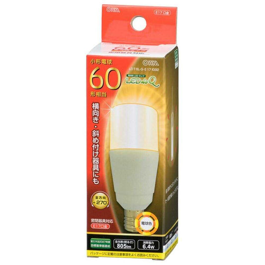 Ohm Electric LED Bulb T Shape E17 Equivalent to 60W