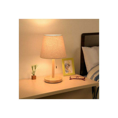 Ohm Electric Table Stand Wooden Bulb Sold Separately