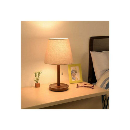 Ohm Electric Table Stand - Wooden (Bulb Sold Separately)