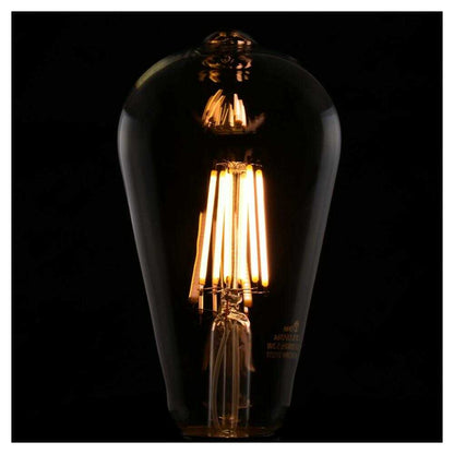 Ohm Electric LED Filament Type Retro Bulb E26 Equivalent to 60W