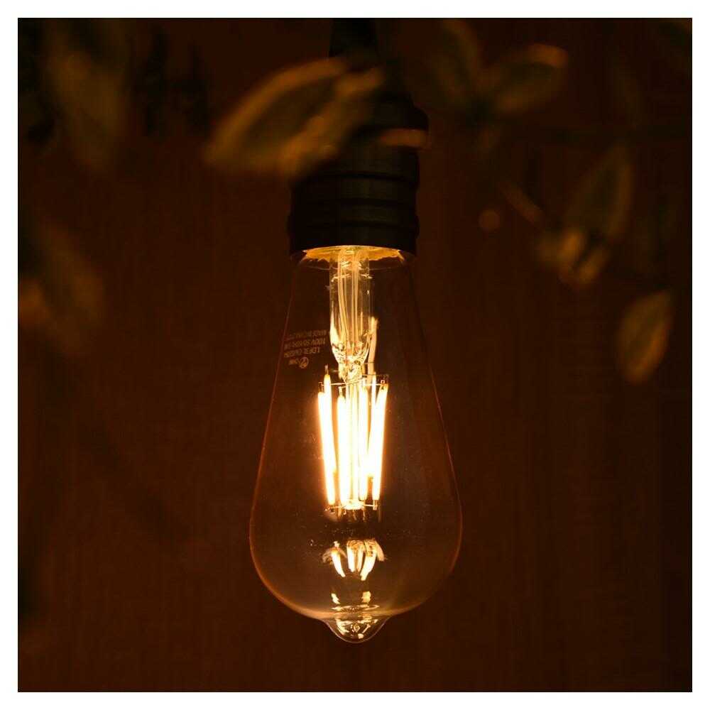 Ohm Electric LED Filament Type Retro Bulb E26 Equivalent 40W 1 Piece