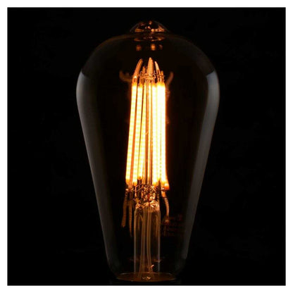 Ohm Electric LED Filament Type Retro Bulb E26 Equivalent to 60W