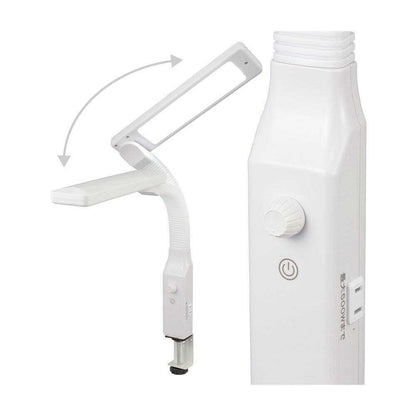 Ohm Electric LED Clamp Light with Dimming - White