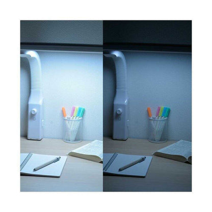 Ohm Electric LED Clamp Light with Dimming - White