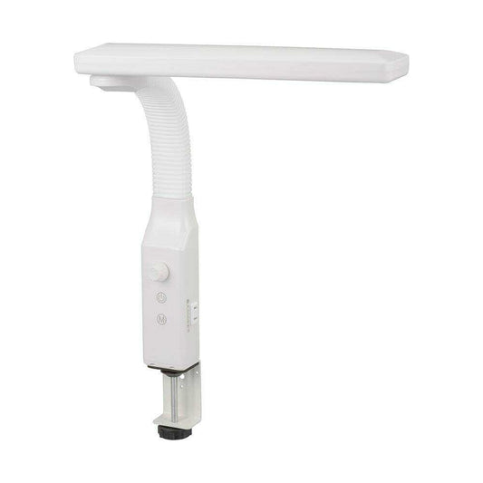 Ohm Electric LED Clamp Light with Dimming and Color Adjustment - White