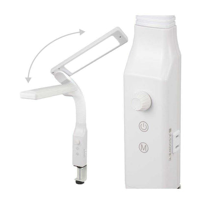 Ohm Electric LED Clamp Light with Dimming and Color Adjustment - White