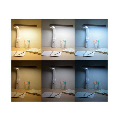 Ohm Electric LED Clamp Light with Dimming and Color Adjustment - White