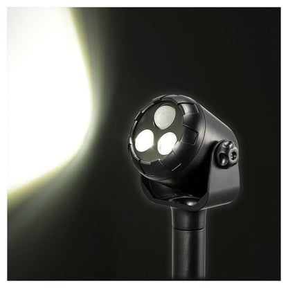 Ohm Electric LED Sensor Light for Soil Use Battery Operated Daylight White