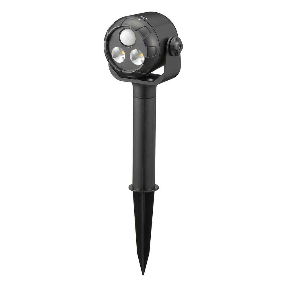 Ohm Electric LED Sensor Light for Soil Use Battery Operated Daylight White