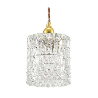 Ohm Electric Pendant Light with Glass Shade Type A