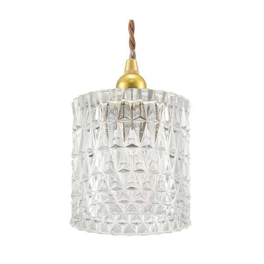 Ohm Electric Pendant Light with Glass Shade Type A