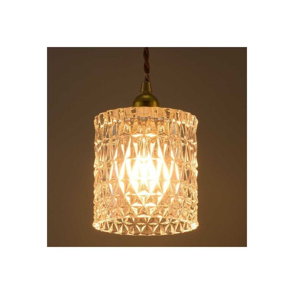 Ohm Electric Pendant Light with Glass Shade Type A