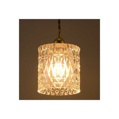 Ohm Electric Pendant Light with Glass Shade Type A