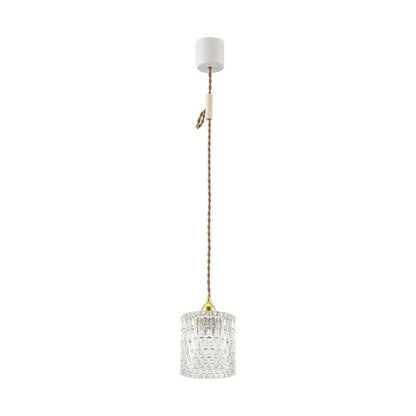 Ohm Electric Pendant Light with Glass Shade Type A