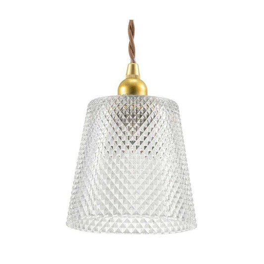 Ohm Electric Pendant Light with Glass Shade Type B