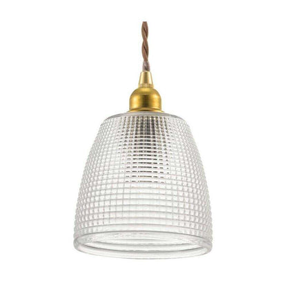 Ohm Electric Pendant Light with Glass Shade Type D