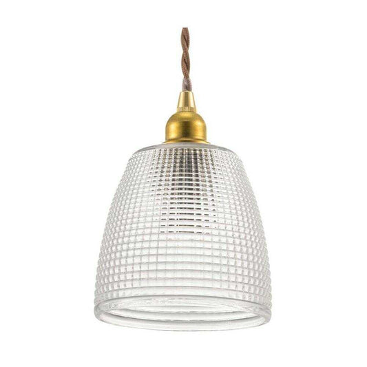 Ohm Electric Pendant Light with Glass Shade Type D