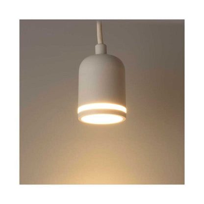 Ohm Electric LED Pendant Light with Bulb Color - White
