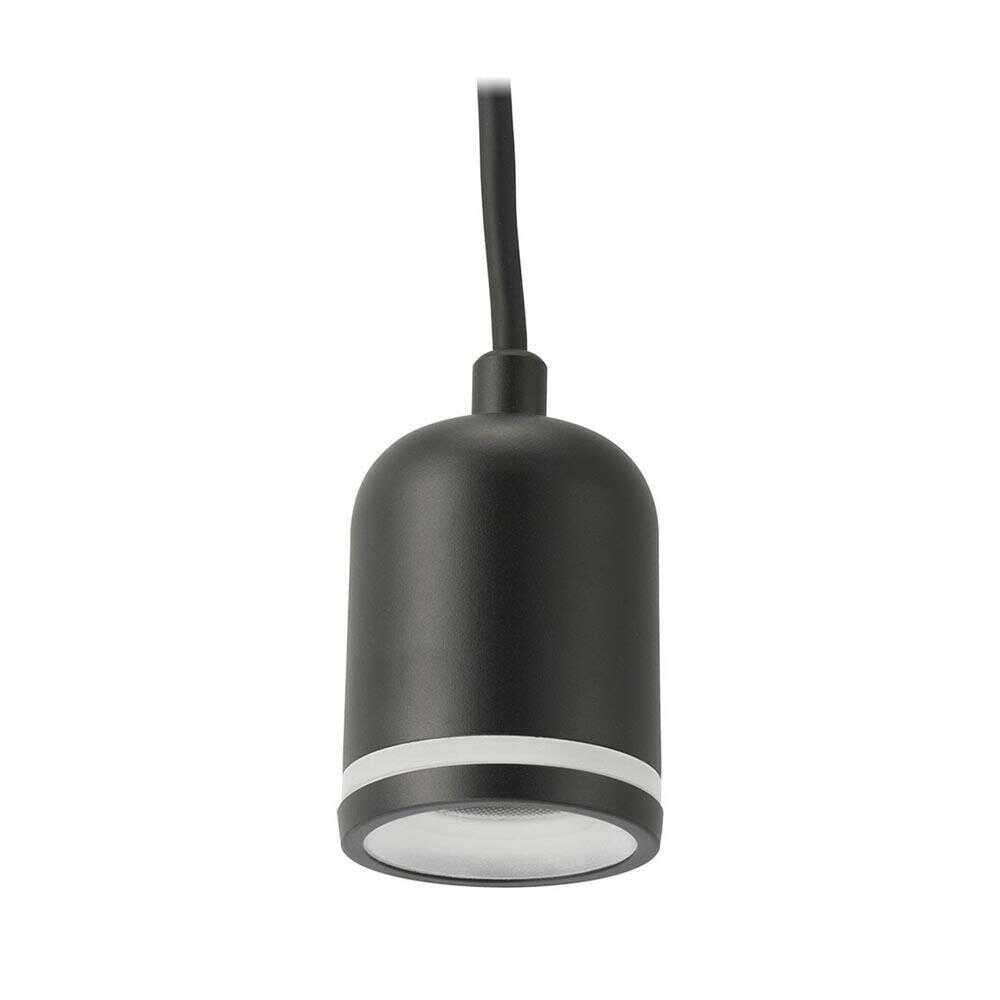 Ohm Electric LED Pendant Light with Bulb Color - Black