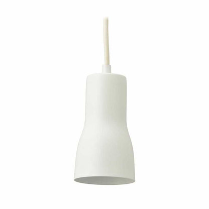 Ohm Electric Pendant Light with Cylinder Shade, White