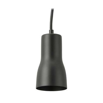 Ohm Electric Pendant Light with Cylinder Shade, Black