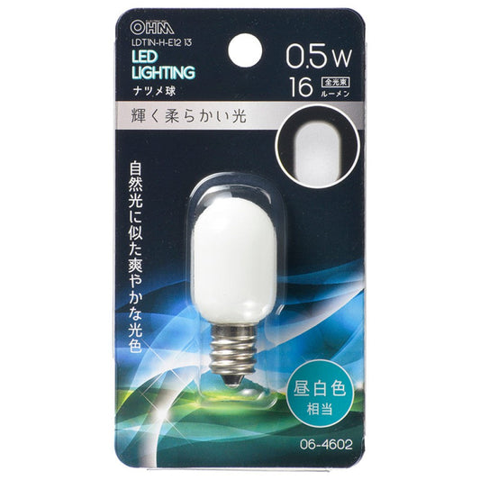 Ohm Electric LED Natsume Bulb Decoration E12 Daylight White