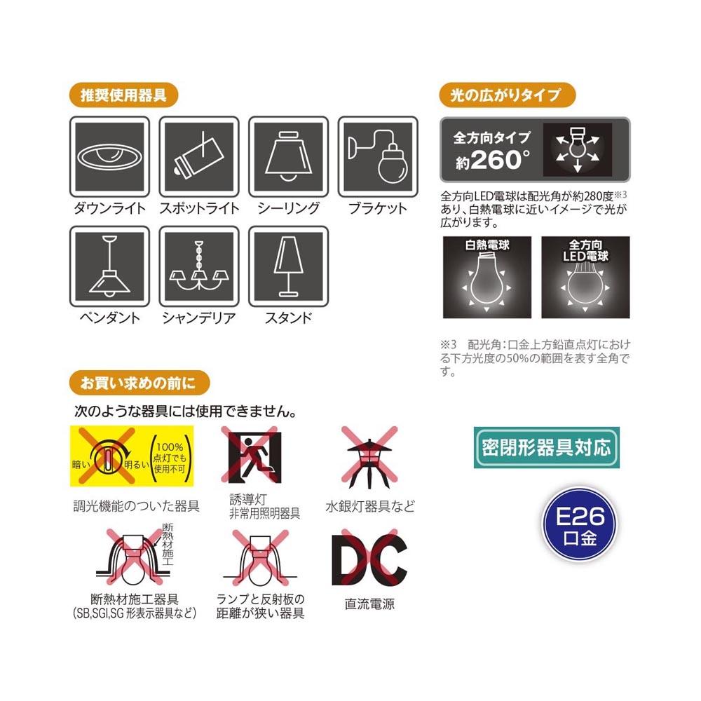 Ohm Electric LED Bulb E26 Equivalent to 100W (2 Pieces)
