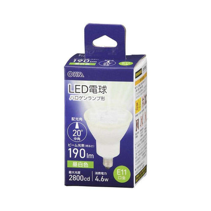 Ohm Electric LED Bulb Halogen Shape E11 Medium Angle 4.6W