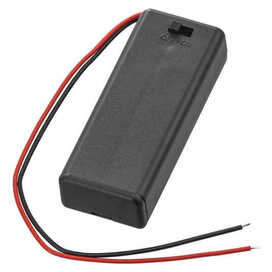 Ohm Electric Battery Case for 2 Batteries with Switch and Cover KIT-UM4X2 SK