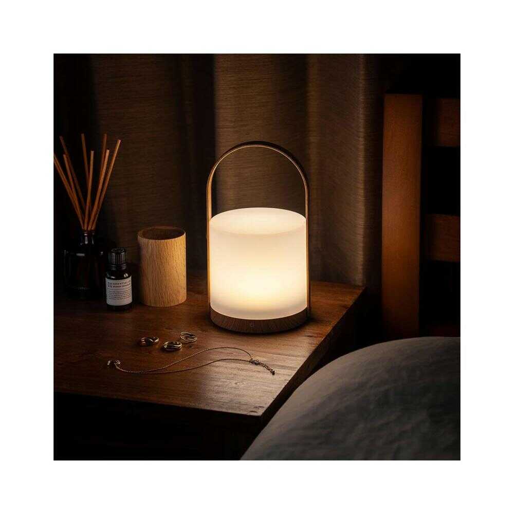 Ohm Electric LED Wood Grain Lamp 1-Pack