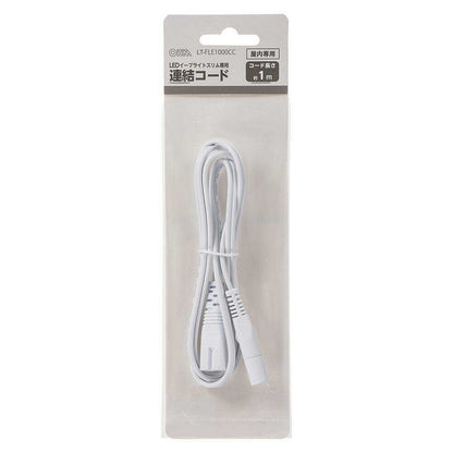 Ohm Electric Connector Cable for LED Eve Bright Slim 1m