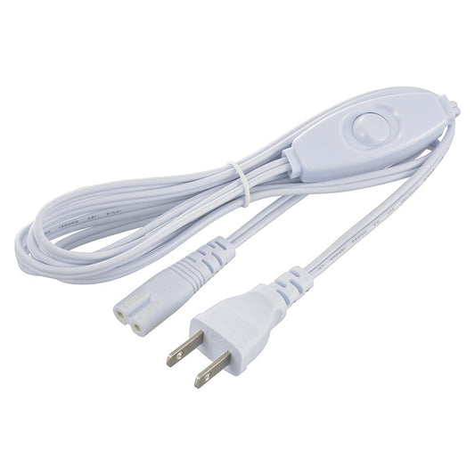 Ohm Electric Power Cord for LED Ebright Slim with Inline Switch 2m