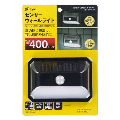 Ohm Electric LED Sensor Wall Light Solar 400 Lumens
