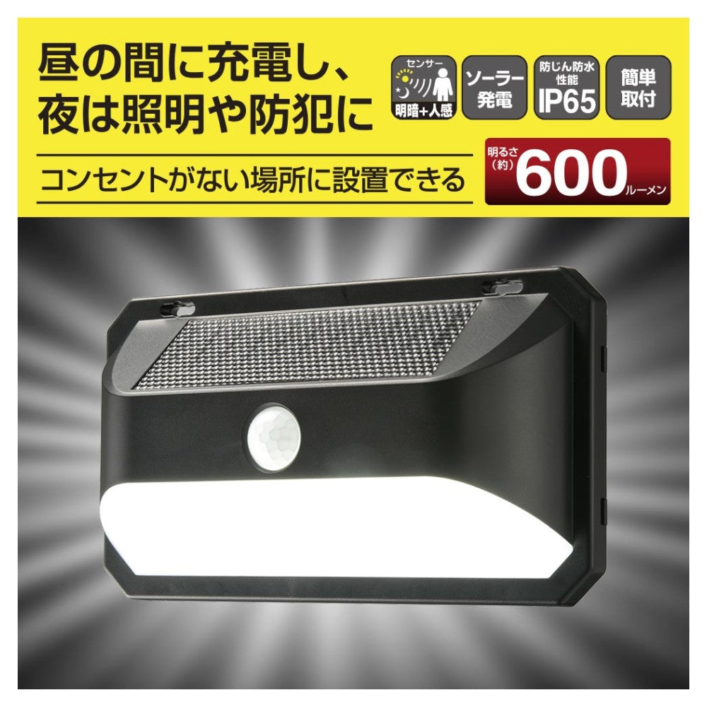 Ohm Electric LED Sensor Wall Light Solar