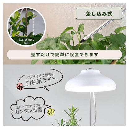 Ohm Electric Plant Growth Light Plug-in Type