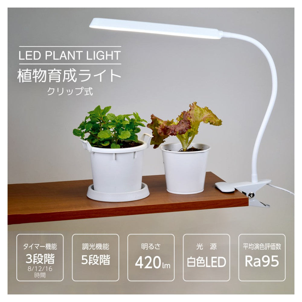 Ohm Electric Plant Growth Light Clip Type