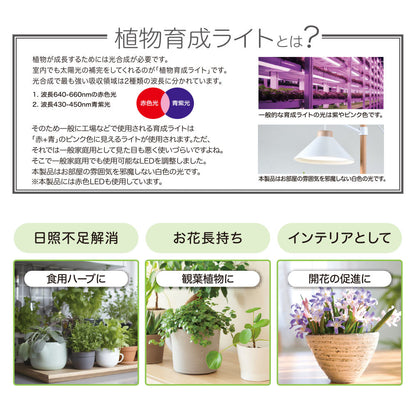 Ohm Electric Plant Growth Light Hanging Type