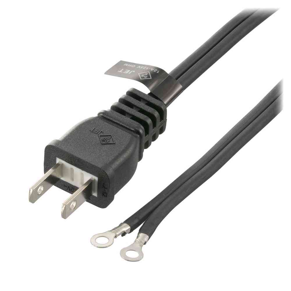 Ohm Electric Plugged Heat-Resistant Cord for Repairs 2m 06-5347