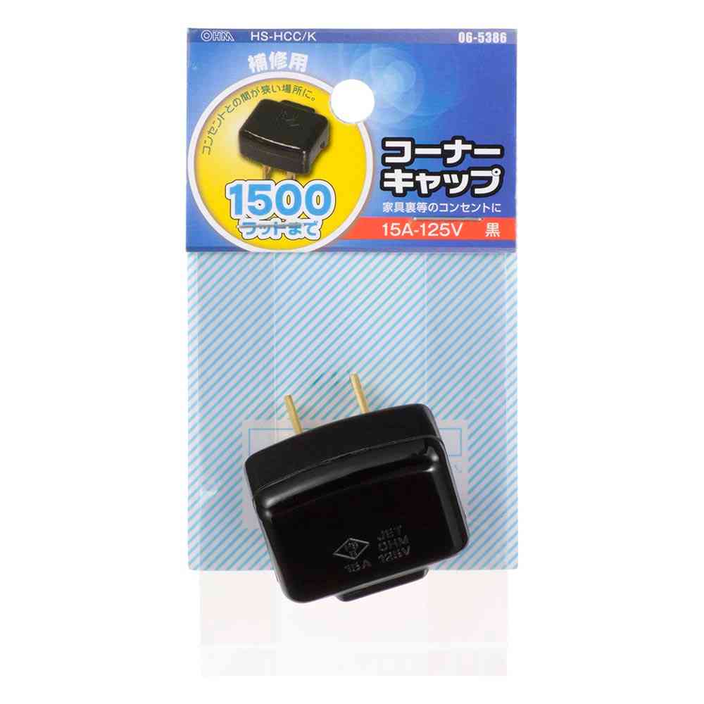 Ohm Electric Repair Corner Cap Black 06-5386