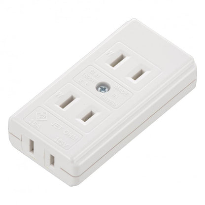 Ohm Electric L-Type 3-Socket Table Tap