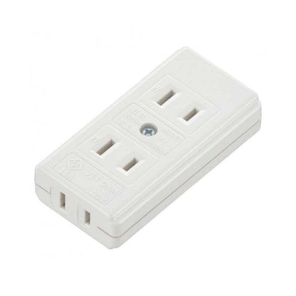 Ohm Electric L-Type 3-Socket Table Tap