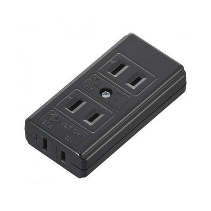 Ohm Electric L-Type 3-Socket Table Tap