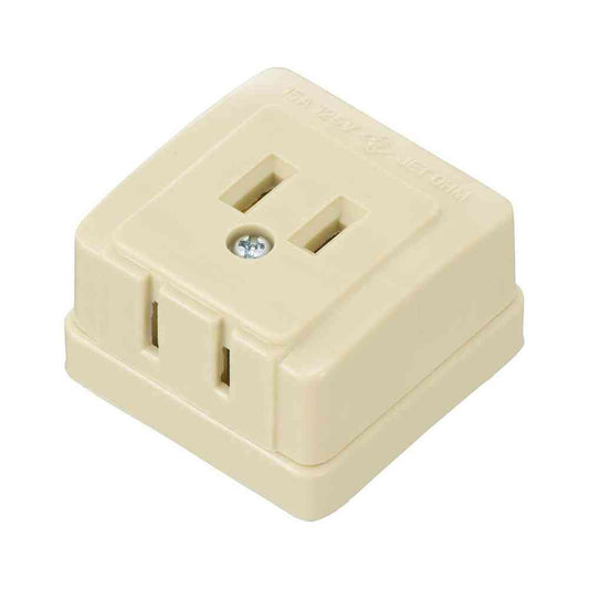 Ohm Electric L-Shaped Double Outlet