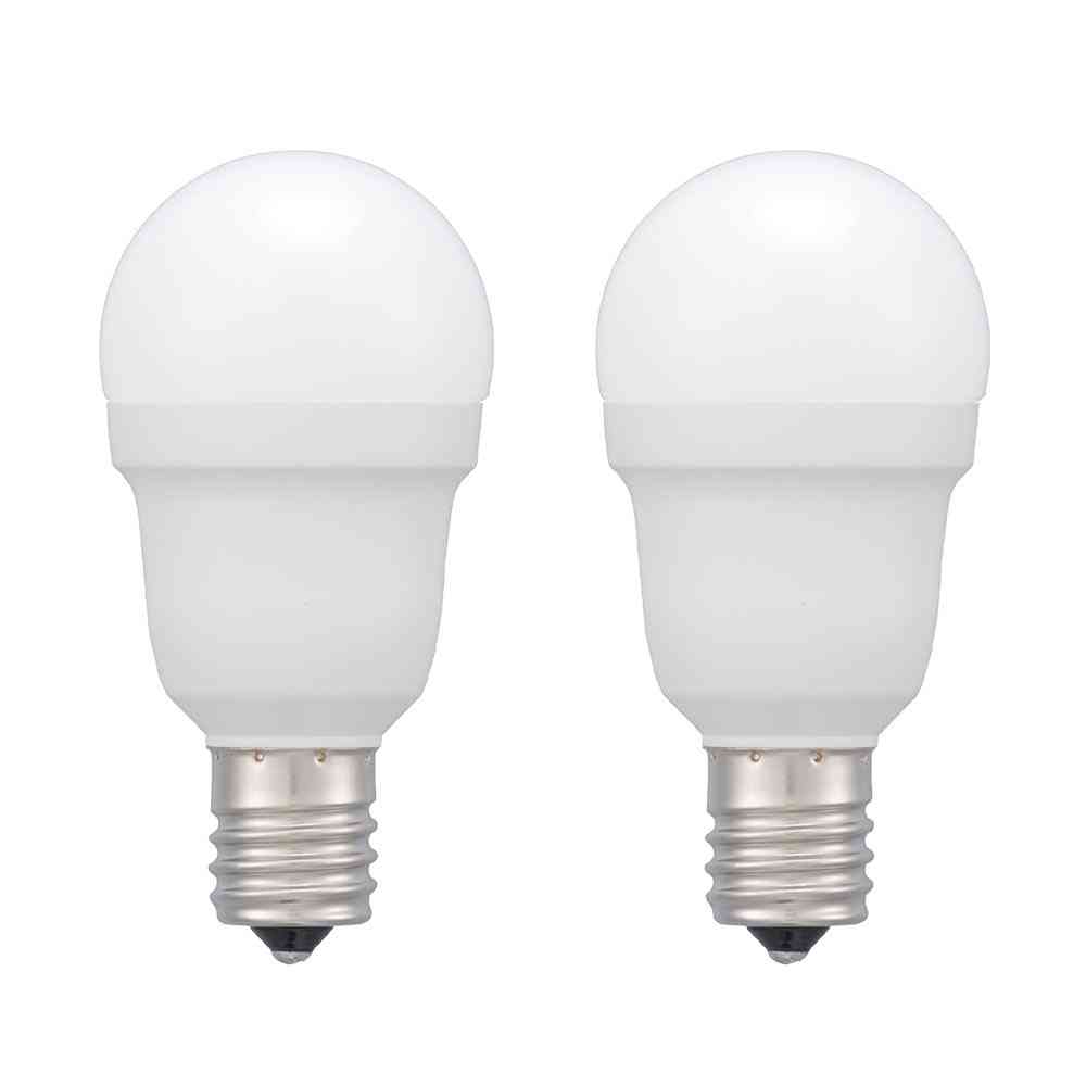 Ohm Electric LED Bulb Small Size Equivalent to 60W Daylight (2-pack)