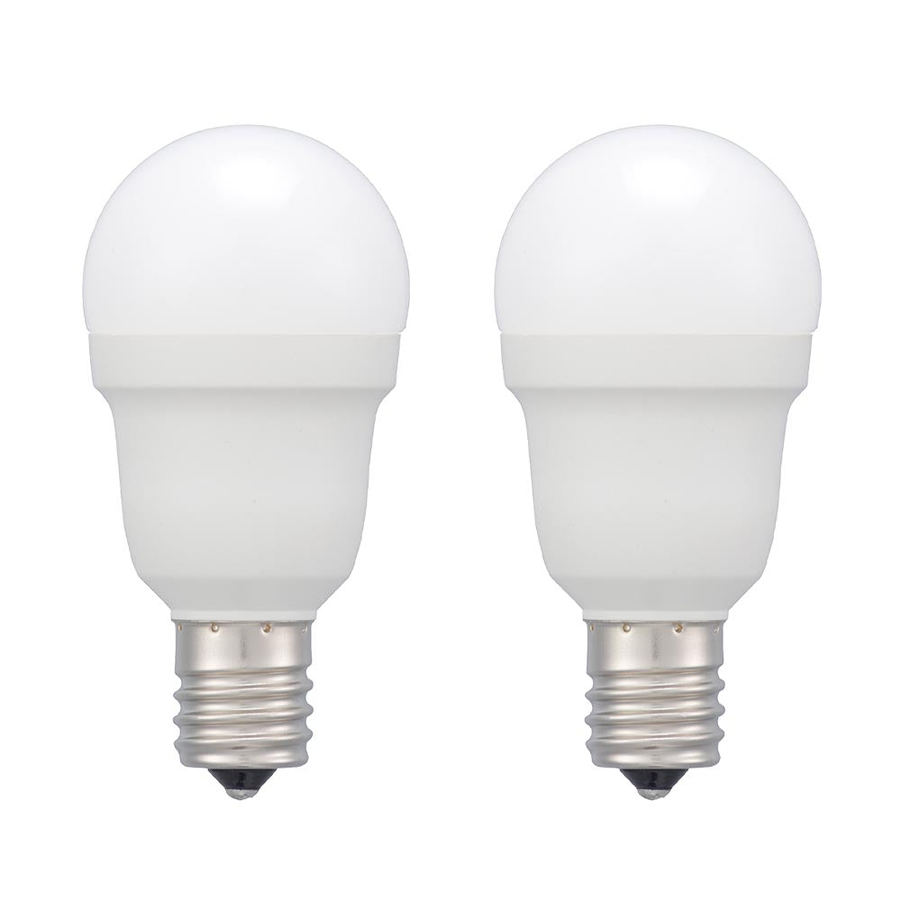 Ohm Electric LED Bulb Small Size Equivalent to 60W Daylight (2-pack)