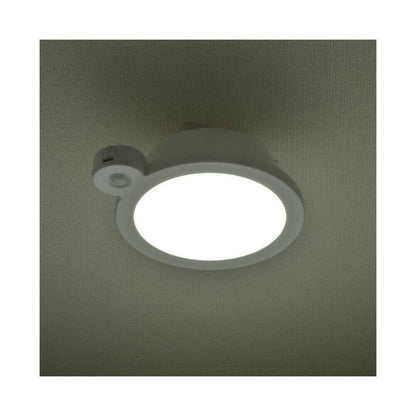 Ohm Electric LED Mini Ceiling Light 40W Equivalent - Daylight Color with Sensor