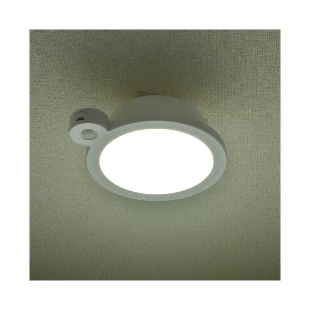 Ohm Electric LED Mini Ceiling Light 100W Equivalent - Daylight Color with Sensor