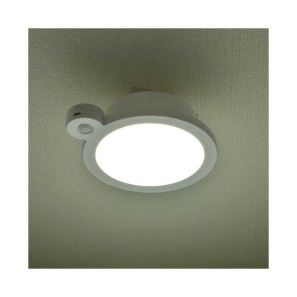 Ohm Electric LED Mini Ceiling Light 100W Equivalent - Daylight Color with Sensor