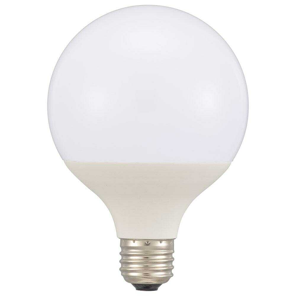 Ohm Electric LED Bulb Ball Shape E26 Equivalent to 40W